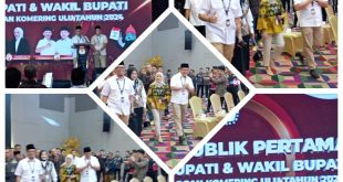 Paslon “Bertaji” Sampaikan Visi Misi Secara Lugas dan Tepat Waktu Diacara Debat Segmen Pertama di BallRoom Zuri Palembang