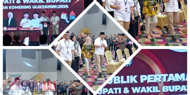 Paslon “Bertaji” Sampaikan Visi Misi Secara Lugas dan Tepat Waktu Diacara Debat Segmen Pertama di BallRoom Zuri Palembang