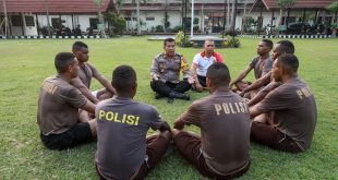 Polres Jombang Beri Motivasi Siswa Latja SPN Mojokerto