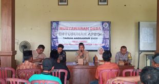 Serap Aspirasi Warga Pemdes Broto Gelar Musdes APBDes 2025