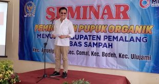 Bung Ramson Buka Seminar Pembuatan Pupuk Organik Menuju Pemalang Bebas Sampah