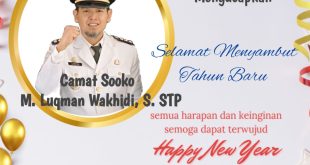 Camat Sooko Mengucapkan Selamat Tahun Baru 2025