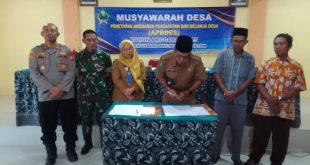 Penetapan APBDes Desa Lemahbang Kec. Bendo Kab. Magetan