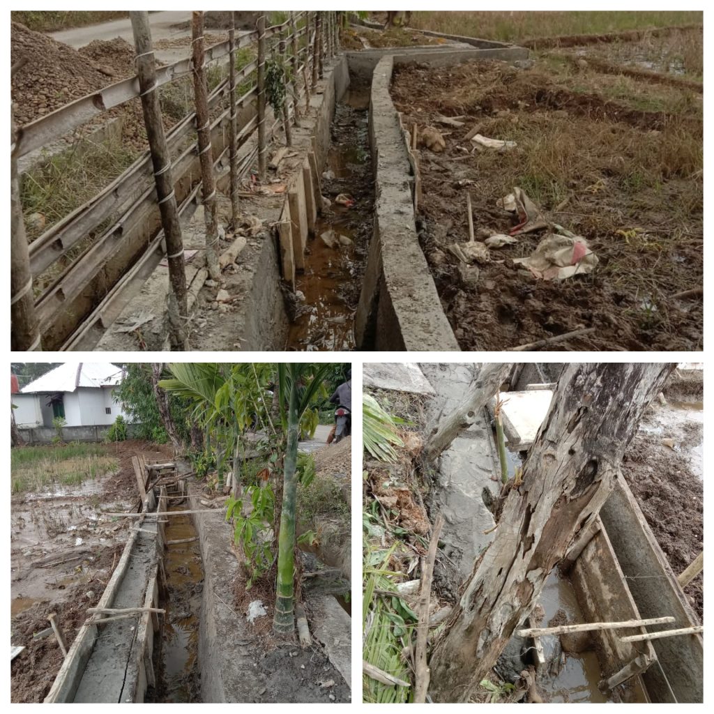 Kebal Hukum !!! Proyek Siring Tanpa Papan Plank Proyek Di Desa Pagar Kecamatan Tanjung Agung Kabupaten Muara Enim,Diduga Proyek Siluman