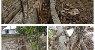 Kebal Hukum !!! Proyek Siring Tanpa Papan Plank Proyek Di Desa Pagar Kecamatan Tanjung Agung Kabupaten Muara Enim,Diduga Proyek Siluman