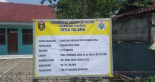 Pemdes Talang Rehabilitasi Gedung PAUD, Tingkatkan Kualitas Pendidikan Anak Usia Dini