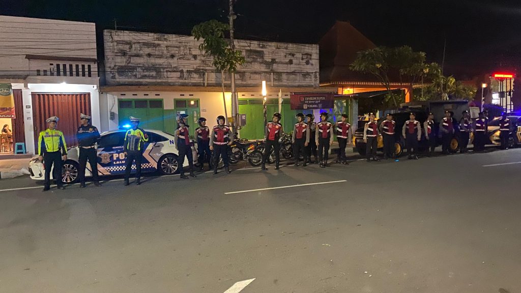 Polres Nganjuk Intensifkan Patroli Jelang Sidang Putusan MK Terkait PHPU Pilkada 2024