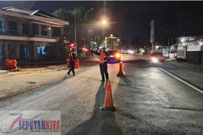 Ciptakan Kamseltibcarlantas, Satlantas Polres Nganjuk Gelar Patroli Operasi Keselamatan Semeru 2025