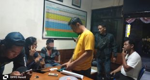 Polres Nganjuk Amankan Pelaku Pencurian Dua Handphone di Tanjunganom