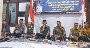 Pentingnya Pengetahuan Pengelolaan Sampah, Pemdes Susukan Gelar Sosialisasi TPST