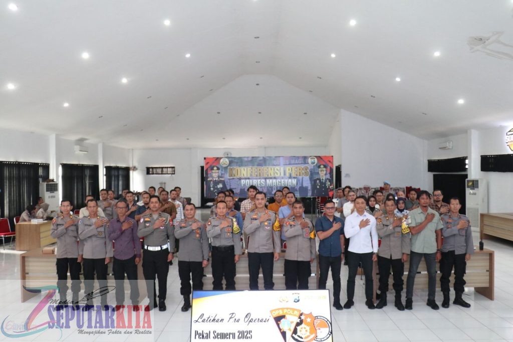 Ciptakan Kamtibmas Jelang Ramadhan 1446 H, Polres Magetan Gelar Operasi Pekat Semeru 2025