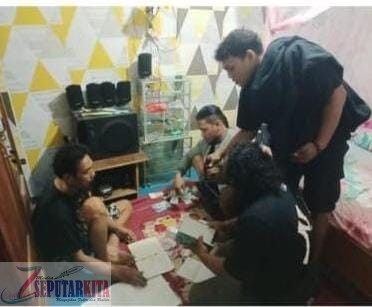 Polres Nganjuk Amankan Tiga Pelaku Perjudian dalam Operasi Pekat Semeru 2025