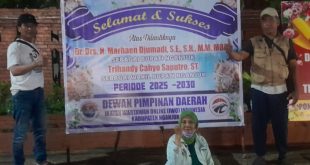 Keluarga Besar DPD IWOI, beri Ucapan Selamat dan Sukses Atas Pengambilan Janji dan Pelantikan Bupati/Wabup NganjukTerpilih