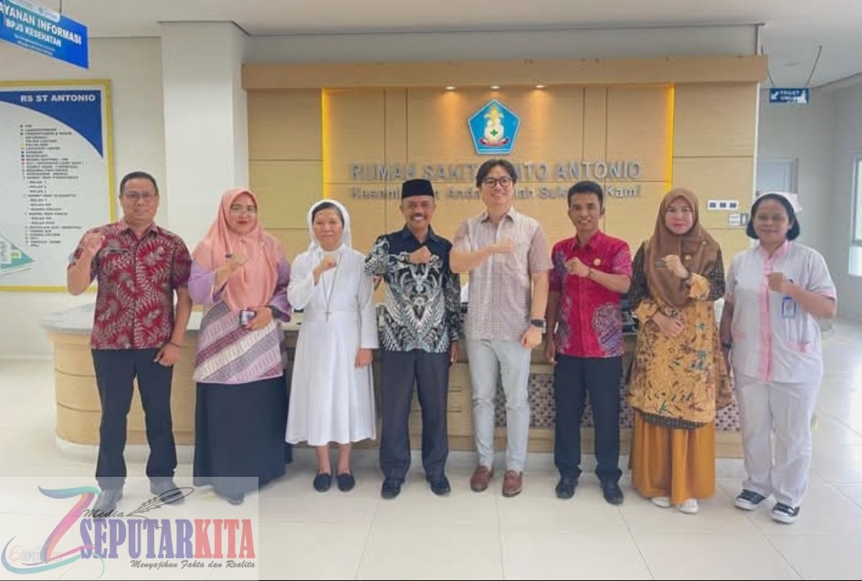 Jalin Kerja Sama Kantor Disdukcapil OKU Dengan Rumah Sakit Santo Antonio Baturaja, Guna Percepat Pelayanan