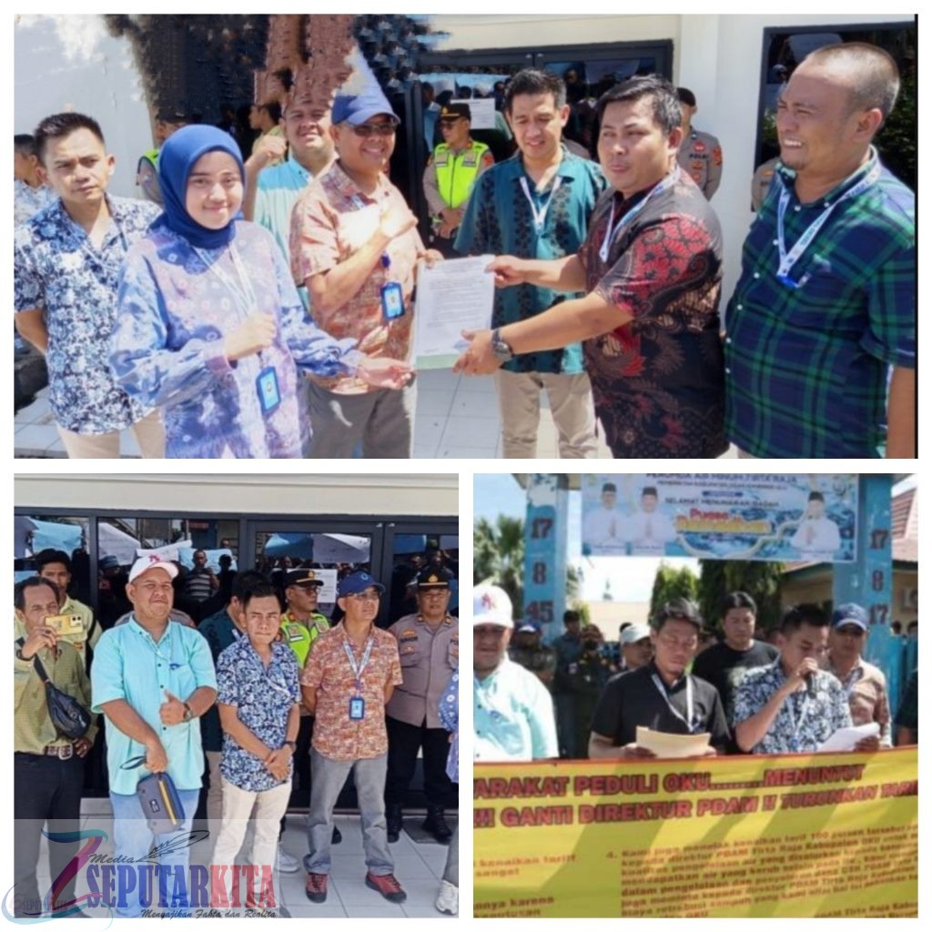 Klarifikasi Tuntutan Masa Aksi, Manajemen Perumda Tirta Raja : Penyesuaian Tarif Perumda Tirta Raja Telah Sesuai Prosedur dan Aturan