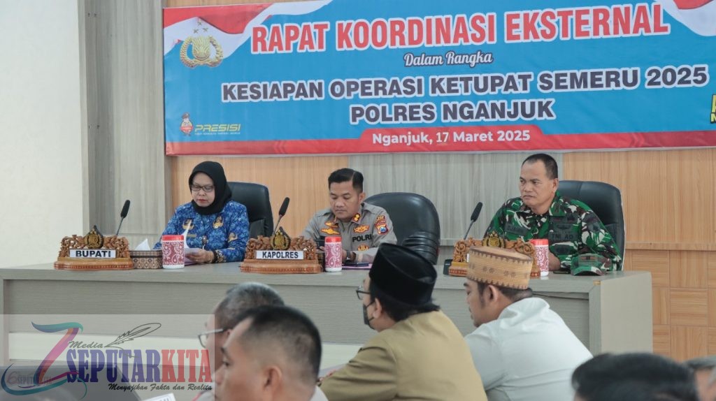 Polres Nganjuk Gelar Rakor Lintas Sektoral Jelang Operasi Ketupat Semeru 2025