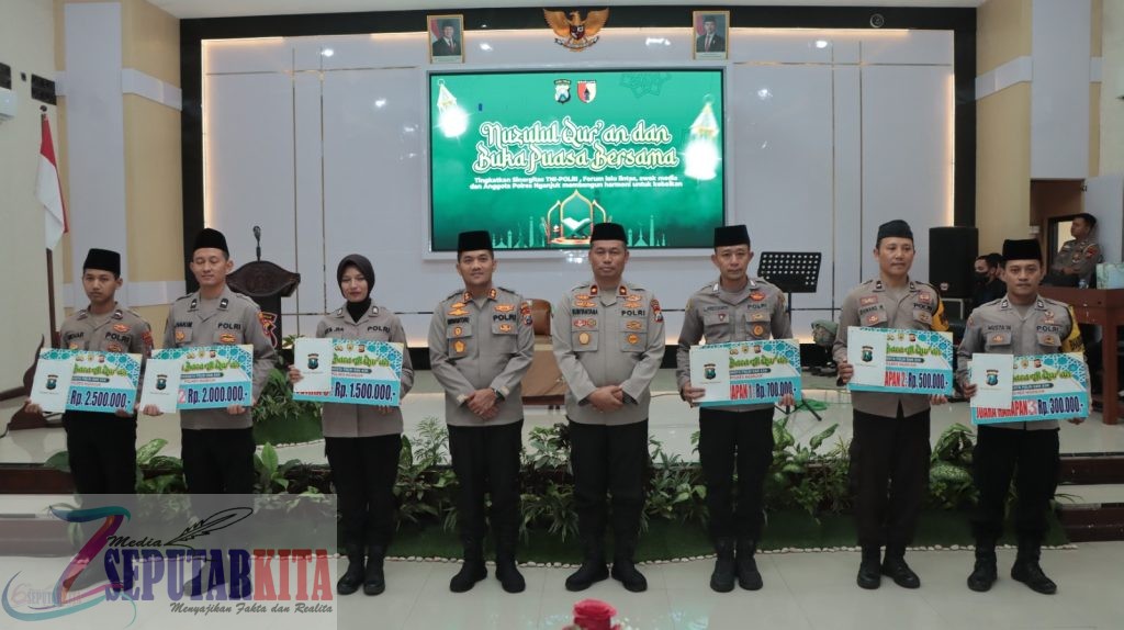Polres Nganjuk Peringati Nuzulul Quran, Perkuat Kebersamaan dan Nilai Religius