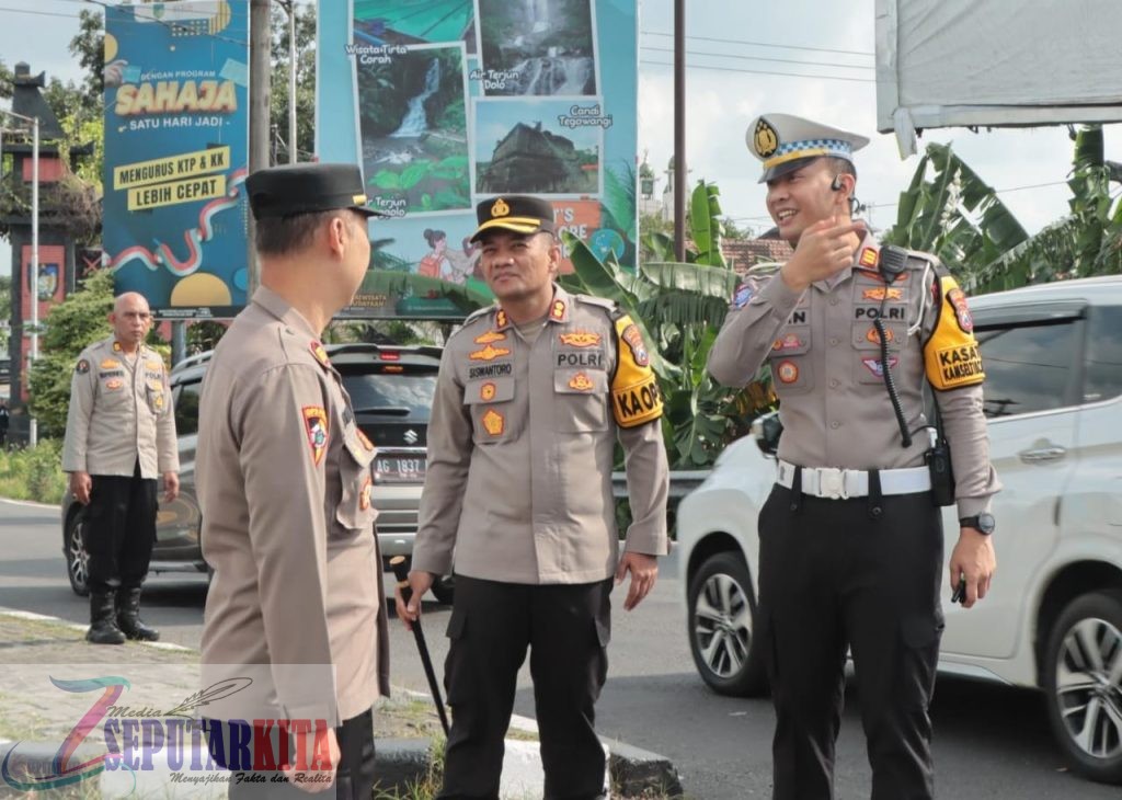 Polres Nganjuk membuka layanan penitipan motor gratis bagi warga selama libur Lebaran.