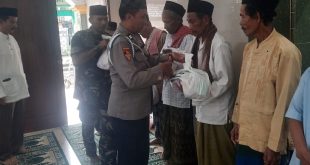 Polsek Sarirejo Bersama Forkopimcam Gelar Safari Ramadhan Di Masjid Bustanul Abidin