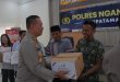 Polres Nganjuk Salurkan Bansos untuk Penyandang Disabilitas di Bulan Ramadhan