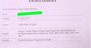 Dugaan Pengelolaan Dana Desa Tanpa Transparansi di Desa Tumbal, Comal