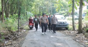 Polres Nganjuk Dukung Penuh Gelaran Kejuaraan Nasional Offroad di Bukit Cinta