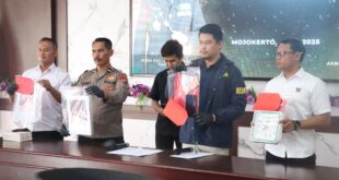 Polres Mojokerto Kota Gerebek Dua Arena Sabung Ayam, Lima Pelaku Perjudian Diamankan