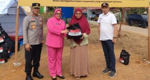 Kapolri Kirim Bantuan 5.000 Paket Sembako untuk Korban Gempa Bumi di Bengkulu