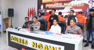 Polres Ngawi Bongkar Sindikat Uang Palsu Lintas Provinsi, Libatkan Dua Kepala Desa
