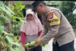 Dukung Ketahanan Pangan, Bhabinkamtibmas Desa Senjayan Pantau Pekarangan Bergizi Warga