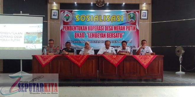 BKAD Lembeyan Gelar Sosialisasi Koperasi Merah Putih untuk Perkuat Ekonomi Desa