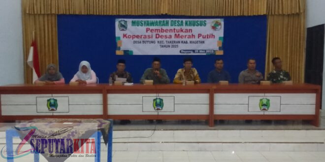 Musdesus Pembentukan Koperasi Desa Merah Putih Digelar di Desa Nduyung,
