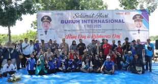 Ziarah May Day di Makam Marsinah, Forkopimda dan Serikat Buruh Doa Bersama
