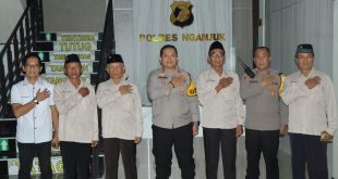 Silaturahmi Kapolres Nganjuk dan Pengurus PP Polri, Wujudkan Sinergi Berkelanjutan