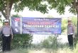 Cegah Kecelakaan, Polres Gresik Pasang Banner Imbauan Bahaya Menyalip dari Kiri