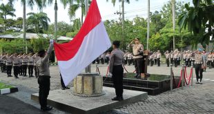 Polres Nganjuk Gelar Upacara Hari Kebangkitan Nasional, Kapolres Tekankan Semangat Pengabdian