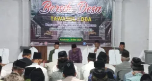 Warga Desa Kradenan Gelar Tawasul Dan Ziarah Di Makam Kyai Mardliyyah