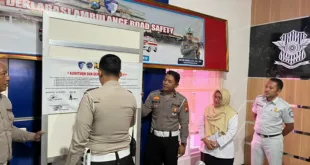 Satlantas Polres Magetan Gelar Deklarasi dan Coaching Clinic Ambulance Road Safety 2025