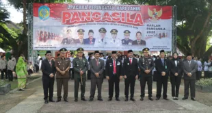 Peringati Hari Lahir Pancasila, Kapolres Nganjuk Tegaskan Komitmen Jaga Persatuan