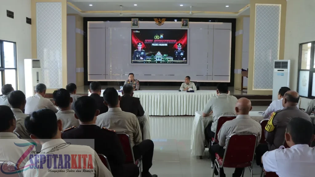 Anev Mei 2025: Kapolres Nganjuk Soroti CCTV dan Percepatan Penyelesaian Kasus