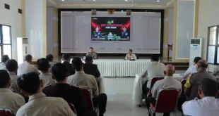 Anev Mei 2025: Kapolres Nganjuk Soroti CCTV dan Percepatan Penyelesaian Kasus