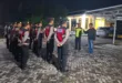 Polsek Sukomoro dan Samapta Polres Nganjuk Bongkar Arena Judi Sabung Ayam dan Dadu