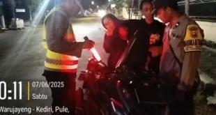 Libur Panjang Idul Adha, Polres Nganjuk Maksimalkan Patroli SREG di Titik Rawan