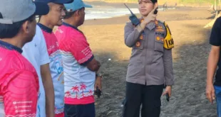Libur Panjang Idul Adha, Polres Jember Siagakan Personel Pengamanan Wisata Pantai*