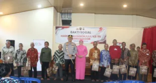 Polres Magetan Tebar Kepedulian di Wihara Vimalakirti, Sambut Hari Bhayangkara ke-79 dengan Sentuhan Kemanusiaan