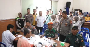 HUT Bhayangkara ke-79, Polres Jombang Peduli Sesama Lewat Aksi Donor Darah