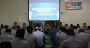 Polres Madiun Gelar Dzikir dan Doa Bersama Memperingati Hari Bhayangkara Ke-79 Tahun 2025