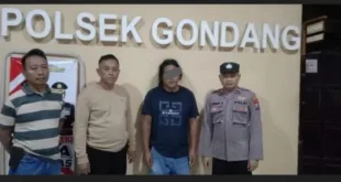 Pria Gondang Bacok Tetangga saat Hajatan, Polisi Bergerak Cepat Amankan Pelaku