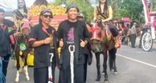 SMAN 3 Ponorogo Suguhkan Pawai Lintas Sejarah Grebeg Suro 2025 Bertaraf Internasional