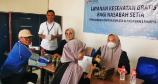 Bank Jateng Gelar Layanan Kesehatan Gratis untuk Nasabah Setia.